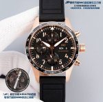 统一价： Jp 爆炸万国Iwc新款赛车飞行员 飞行员系列高性能计时腕表，41毫米的表径，完美适配陶瓷测速圈。 Jp 机芯采用Asia7750透底复刻万国的693