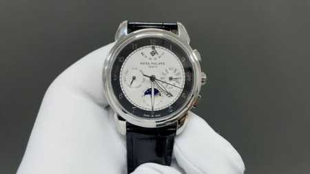 白 金 新款上市百达翡丽 实拍图 patek philippe 贵族的艺术品 搭配进口9100动能多功能7针机芯 0返修 功能 动能 24小时,星期 星辰 月份 - 点击图像关闭