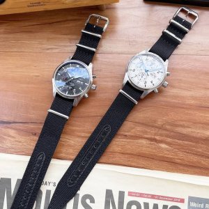 白壳 ，金+20。新款尼龙帆布带万国飞行员43Mm全自动机械。首发 新表』Iwc 推出 Pilot’S Watch Chronograph Edition Iw
