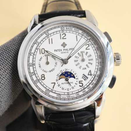 FFF金 百达翡丽Patek Philippe惊艳登场，42毫米的表径适配大众男性手寸，非常商务可亦休闲。视觉冲击力强，令人过目不忘，实物质感更加优美。 1搭配 - 点击图像关闭