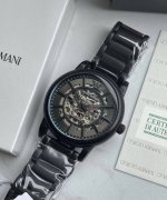 正品配联保卡全国联保！阿玛尼Armani男表 型号：Ar60045 尺寸：43*13Mm 买表多了才知道百搭真的很重要，有了腕表的点缀，即使一件普通T恤也能穿出