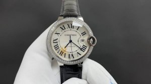 卡地亚 蓝气球 双排钻 42Mm 2824机 顶级品质 出货实拍