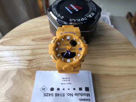 卡西欧casio G-Shock Gba-800，抗震的结构，无机玻璃，20气压防水，针躲避功能，记秒表，计时器，闹钟，全自动日历，1表盘直径约48Mm 介于男 - 点击图像关闭
