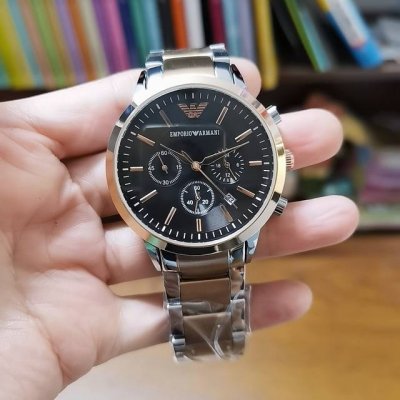 刚 皮 阿玛尼 Emporio Armani优雅男士腕表 多功能石英机芯 超强矿物质镜面 真皮表带 真空电镀 精密防水 走时精准 直径 43Mm 厚度 11Mm