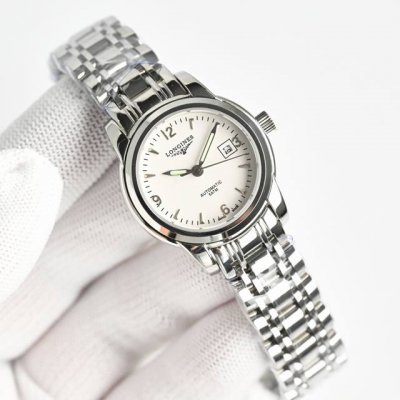 新版：Longines／浪琴-Ln2 索伊米亚系列 L4、263．3一7、机械女表。 表式：女士手表。 机芯型号：瑞士Eta2671自动机械机芯 质量保障的核心