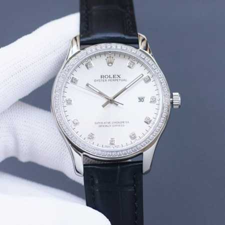 劳力士-Rolex 新款商务男士机械腕表 进口西铁城8215机芯 316L精钢表壳 矿物质玻璃镜面 316L精钢表带 直径40Mm 厚度12Mm 生活节奏 尽在 - 点击图像关闭