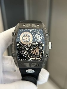 独家实拍图 Richard Miller 型号Rm27-05 理查德米勒 ，复刻版本瑞士机芯 直径37.25×47.25Mm