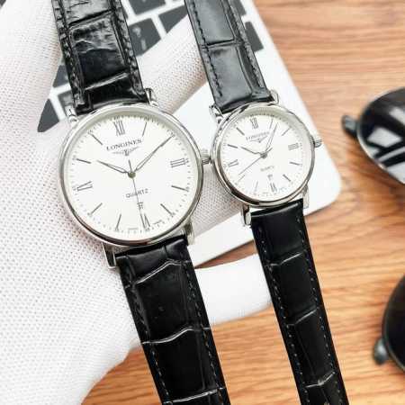白壳 150金壳 170钢带20 浪琴 情侣腕表 原装进口石英机芯 矿物质玻璃镜面 316L精钢表壳 直径男40Mm女30Mm 厚8Mm如果今天的阳光停止了它耀 - 点击图像关闭