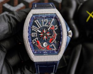 完美细节 Abf 最高品质 新款到货 Franck Muller 法兰克穆勒 Fm Vanguard Yachting V45遊艇系列 44X54 Mm1.表壳