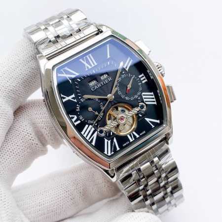 白壳 金壳 品牌 卡地亚-Cartier 类型 男士腕表 壳套 顶级版316精钢l 表带 316L精钢表带 机芯 全自动进口机械机芯 镜面 矿物质防刮镜面玻璃 - 点击图像关闭