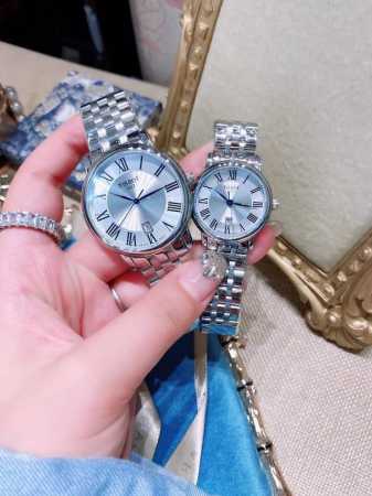 天梭 Tissot 卡森臻我系列经典大爆款尺寸女30Mmx8Mm男40Mmx9Mm - 点击图像关闭