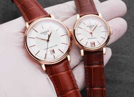 白 金20. 钢带20. 天梭，卡森臻我系列情侣款腕表 品牌：天梭tissot 型号：T122男女款 系列：卡森臻我 尺寸：40X11，31.5X11.5 - 点击图像关闭