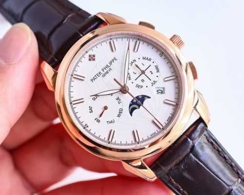 白壳 金壳 大厂品质 高端系列 百达翡丽复杂功能计时系列上市 Patek Philippe 贵族的艺术品 升级版改进 壳身比旧版本更薄 玻璃升级耐磨抗摔 比旧版