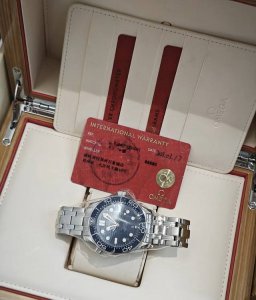49030年全套欧米茄海马210.30.42.20.03 1 23年全套欧米茄海马系列 210.30.42.20.03 1 大热门海马 蓝钢，42Mm蓝色水波纹
