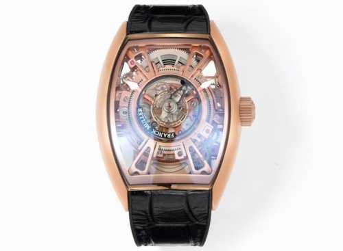 Franck Muller 法穆兰 隆重推出Curvex Cx 中置大陀飞轮镂空腕表 Franck Muller全新推出中置镂空陀飞轮腕表，这是一枚体现Fran