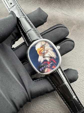 pp Factory2025新品首发｜百达5738系列 68克配重版 复刻经典，更胜经典 Golden Ellipse 黄金椭圆腕表重磅登场！ 黄金分割美学重塑 - 点击图像关闭