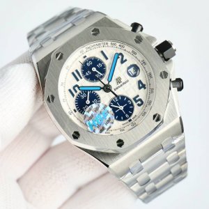 Sj出品 皮带 胶带 钢带款 Hbf Factory 爱彼 Ap A42 皇家橡树离岸型系列26238:封顶之作 杜绝一眼假”在ＪＦ厂原有的基础上 潜心研发 突