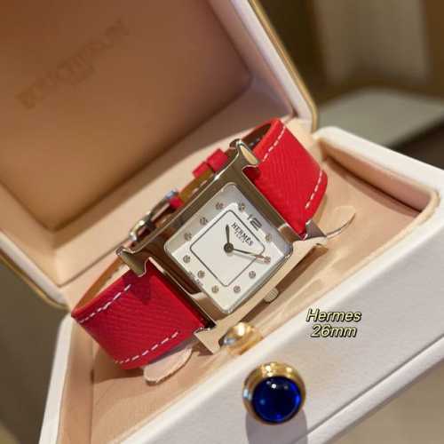 金 钻圈502025 新款搪瓷字面 酷麻了 Heure H腕表 中号26X26 小号21X21毫米，镶嵌112颗钻石，防眩宝石水晶镜面，白色表盘，瑞士石英机芯，