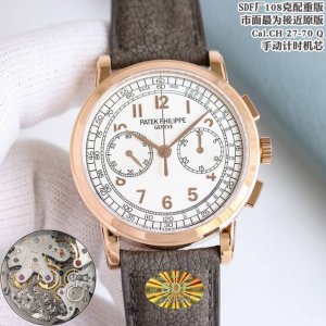 Sdf Factory 108克配重版 DDD 百达翡丽 Patek Philippe DDD 复杂功能计时5070系列背透手动上链计时码表 DDD 1尺寸：4