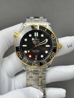 欧米茄海马300系列！间黄金41Mm！8800机芯