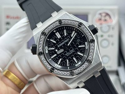 密底 -透底 间黑圈+100，钻+200 DDD 重塑经典 爱彼Ap20420， 3,15720王者归来！励志要把钢表爆品细节做到最好！腕表尺寸42Mmx14.