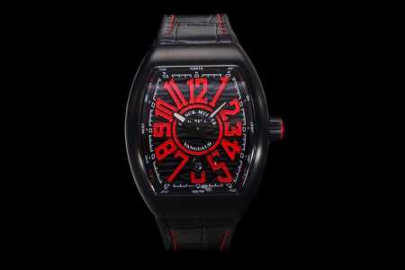 Abf最新品 Franck Muller 法穆兰 Vanguard V45 碳纤维 25周年特别纪念限量款 彰显无畏突破的精神 结合更富科技时尚感的像素元素 呈 - 点击图像关闭