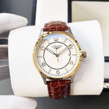 白壳 金壳 钢带+10 浪琴-Longines火爆新品 搭载西铁城8215全自动机械机芯 316精钢表壳 简约时尚 优雅尊贵 矿物质强化玻璃镜面 真牛皮表带 商 - 点击图像关闭