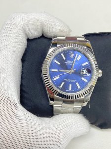 今日推荐劳力士 日志 白壳黑面 41Mm 2836机 顶级品质