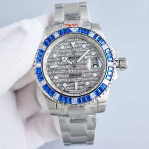 钢带没钻统一价： 满钻统一价： 全新字面 三珠钢带的 五珠钢带 劳力士rolex 奢华极致满天星版本腕表 手工镶嵌打造，密镶顶级施华洛世奇美钻，奢华品质的诠释，