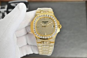pdf Factory 满天星来袭！ 统一价 百达翡丽patek philippe Nautilus 5719系列顶配满钻腕表 尺寸：40Mmx8.7Mm 机芯