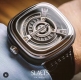 配全套包装 七个星期五 Sevenfriday M1 03机芯：原装日本西铁城8215机械机芯镜面：强化蓝光玻璃表带：进口小牛皮带材料：高级316精钢表壳尺寸：