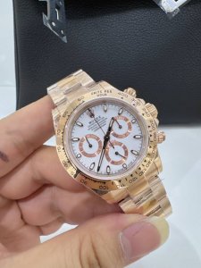 4130机 白壳 金壳 伸缩扣+50 Clean C厂 最强版本，新品，劳力士 Rolex 迪通拿系列 1 0 熊猫迪通拿 使用904L材料 4130机芯 N厂