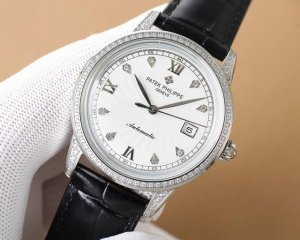 白 -金 Tw 2023新年特惠 百达翡丽 市场最高版本腕表 Tw制表师团队历时8个月精心设计 敢为人先 突破多层技术瓶颈 力求完美 表壳 市场独家最新锅盖玻璃