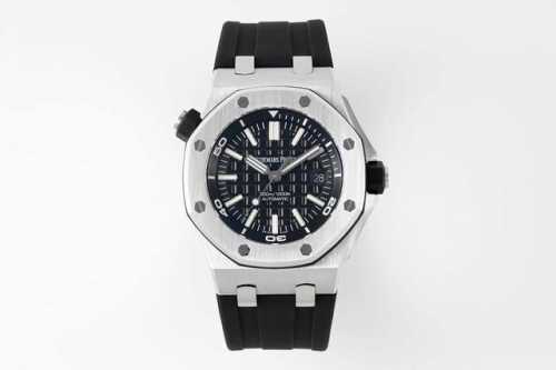 Ipf打造经典 爱彼15710潜水之王！3120一体机芯，打造内在外在最强复刻 1.表壳采用多次打磨，只为了棱角数据吻合，材质触摸感觉一致； 2.最强机芯夹板打