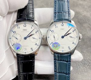 颜值第一！Iwc 葡7 V5版 最新机芯、万国Iwc－葡萄牙系列 七日链 葡七 自动机械机芯 独立小秒针 真动能指示 蓝宝石玻璃 42Mm！Zf厂出品，出货实拍