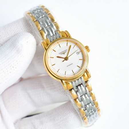 Sj出品 Longines／浪琴-瑰丽系列 Ln2 瑰丽机械女表。 表式：女士手表。 机芯型号：瑞士eta2671自动机械机芯 质量保障的核心 表売：316不锈 - 点击图像关闭