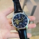 真皮表带十双按蝴蝶扣 白 ，全黑 ，劳力士 Rolex九飞轮全自动日月星辰机械，6字位白天走时 太阳 晚上走时 月亮 [月亮]蕴含最优质的材料与一丝不苟的工艺！