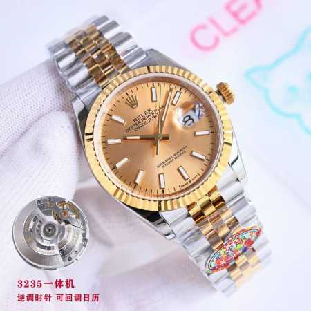 顶级复刻 白壳 金壳 钻50 Clean厂 C厂 劳力士 Rolex 日志系列 Ea1 最新推出，定制版一表一码，热门款式 直径 36Mm日志 3235机 ①: - 点击图像关闭