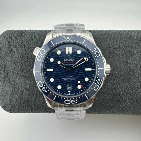 Vs欧米茄海马 系列42Mm蓝盘钢带同轴8800全自动机械 - 点击图像关闭