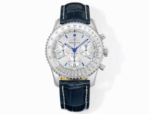 Bls出品：百年灵全新航空计时腕表 Navitimer 问世70周年，百年灵以大胆色彩焕新演绎经典腕表。尺寸43Mm，迭代款无疑是地道的航空计时腕表，带有环形飞