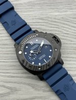 沛纳海--Panerai Pam 类型：男士顶级腕表 机芯：全自动机械机芯 表壳：316L精钢表壳 镜面：矿物强化玻璃 皮带：天然橡胶 尺寸：直径44Mm Sj