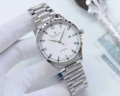 白壳 金壳 钢带20 品牌：百达翡丽-Patek Philippe 类型：男士腕表 壳套：顶级版316精钢l 表带：316L精钢表带 进口小牛皮表带 机芯：日本