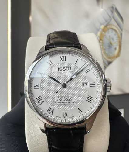 原单品质 Tissot 天梭 型号：T006.407.11.033 力洛克系列 钢带黑面数字机械男装瑞士 2824机芯 蓝宝石玻璃 316精钢，表盘直径39.5
