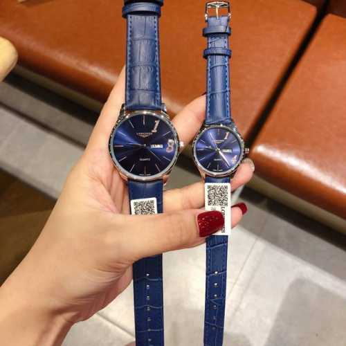 情人节送礼推荐：1314 一生一世 品牌 浪琴类型：情侣对表 表带：牛皮表带，原装表扣。机芯：进口超薄石英机芯 精准走时 岁月无痕 真爱无价 谐美不朽 见证爱忆