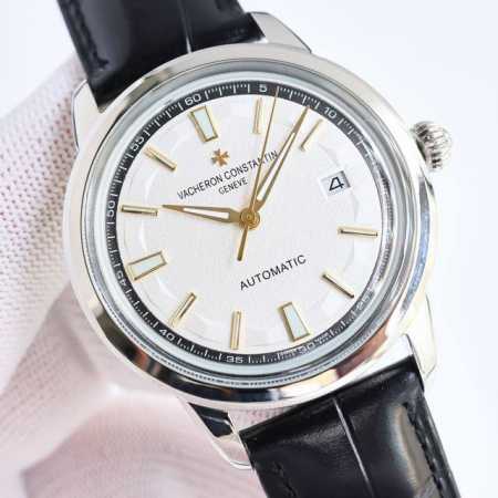 Sj出品 白 金 江诗丹顿 Vc 锅盖玻璃 Pn1 9015 众横四海系列腕表升级版！超强夜光该表搭载由原装9015。让表更显纤薄，频率为每小时振动28,800 - 点击图像关闭
