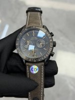 独家实拍图 欧米茄 多功能计时机芯 石英腕表，男士腕表 Omega Battery Movement