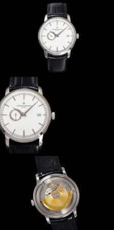 白 金 新款 江诗丹顿传袭系列87172 38Mm 的表径更加精致优雅为中性腕表 8717 0R-9302腕表充分传承到了江诗丹顿制表精华，经典的小针。三点钟的 - 点击图像关闭