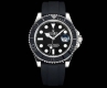 新版大货出Jvs游艇名仕Yacht-Master 42Mm 。正品开模，双向旋转外圈，不再松松垮垮，力度手感正品调教；亚洲手腕尺寸橡胶胶带按正品工艺包覆金属片，