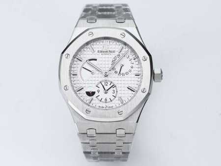 白壳 玫金 新品 Ap爱彼Audemars Pigueta皇家橡树系列 国外人气玩物终于有复刻解毒来了 双重时间 美联社 爱彼 皇家橡树 采用进口双地时全自动机 - 点击图像关闭