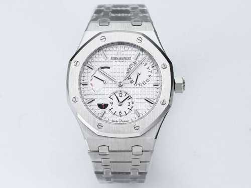 白壳 玫金 新品 Ap爱彼Audemars Pigueta皇家橡树系列 国外人气玩物终于有复刻解毒来了 双重时间 美联社 爱彼 皇家橡树 采用进口双地时全自动机